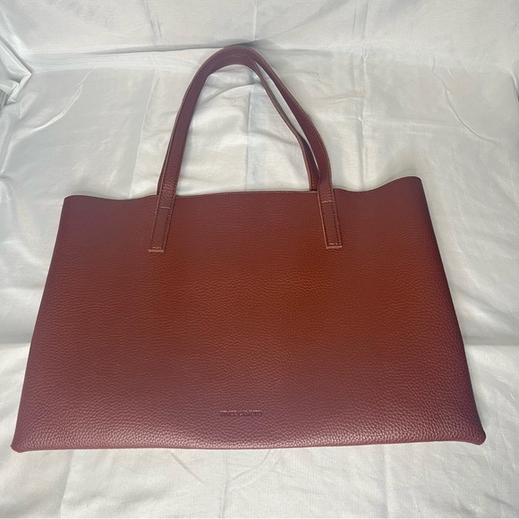 Vince Camuto Brown and Black Laptop Bag with Structured Design - Picture 2 of 6